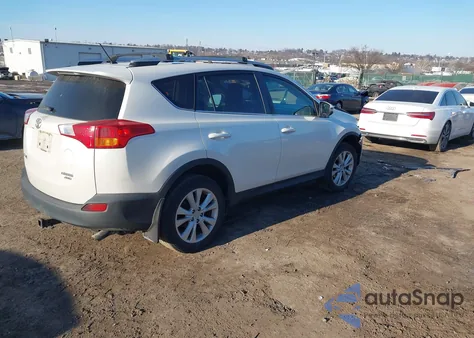 2013 Toyota Rav4 Limited z USA, uszkodzony, nr VIN 2T3DFREV7DW103555